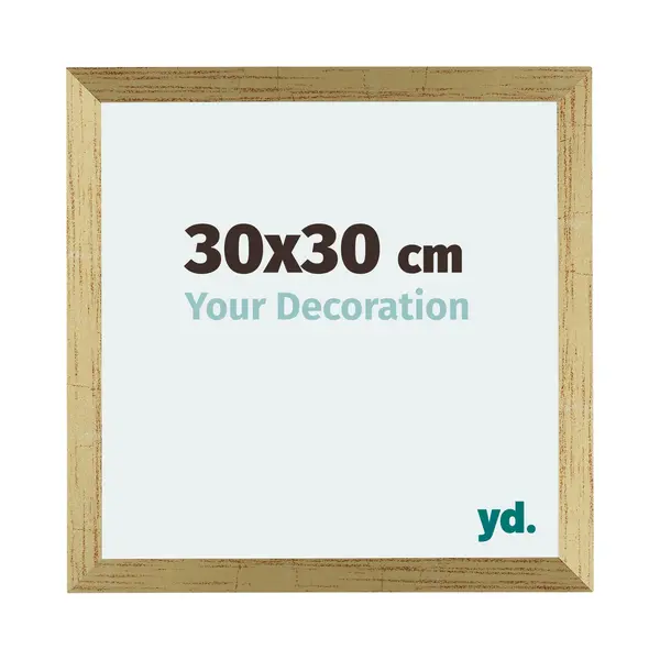 Your Decoration Fotokader 30x30 Cm - Goud Glans - Mdf - Mura thumbnail