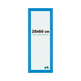 yd. Your Decoration - Fotolijst 20x60 Cm - Mdf - Helder Blauw - Mura