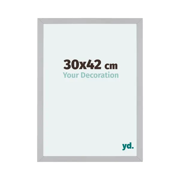 Your Decoration Fotokader 30x42 Cm - Zilver Mat - Mdf - Mura thumbnail