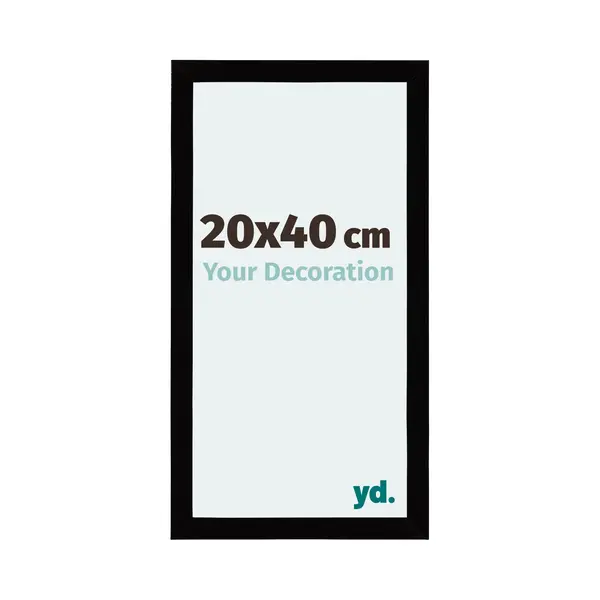 Your Decoration Fotokader 20x40 Cm - Zwart Hoogglans - Mdf - Mura thumbnail