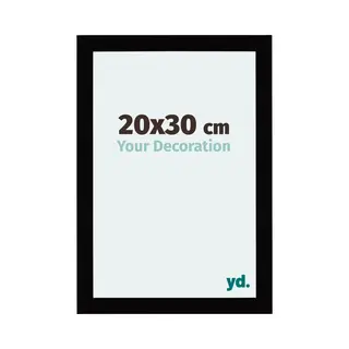 Your Decoration Fotokader 20x30 Cm - Zwart Hoogglans - Mdf - Mura