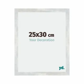 Your Decoration Fotokader 25x30 Cm - Zilver Glanzend Vintage - Mdf - Mura