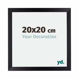Your Decoration Fotokader 20x20 Cm - Zwart Mat - Mdf - Mura