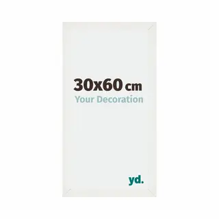 Your Decoration Fotokader 30x60 Cm - Wit Geveegd - Mdf - Mura