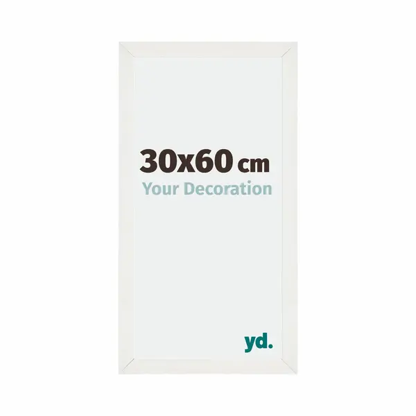 Your Decoration Fotokader 30x60 Cm - Wit Geveegd - Mdf - Mura thumbnail