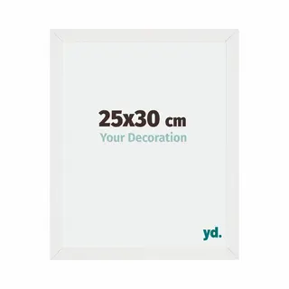 Your Decoration Fotokader 25x30 Cm - Wit Hoogglans - Mdf - Mura