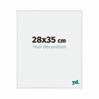 Your Decoration Fotokader 28x35 Cm - Wit Hoogglans - Kunststof - Annecy