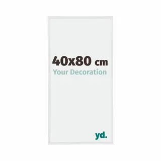 Your Decoration Fotokader 40x80 Cm - Wit Hoogglans - Kunststof - Annecy