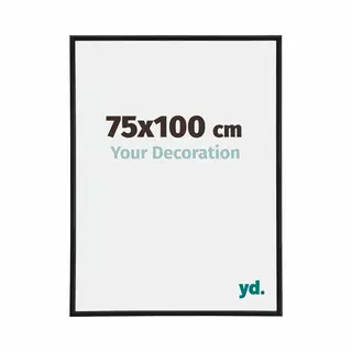 Your Decoration Fotokader 75x100 Cm - Zwart Mat - Kunststof - Annecy