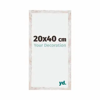 Your Decoration Fotokader 20x40 Cm - White Wash - Mdf - Catania