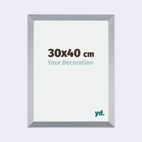 Your Decoration Fotokader 30x40 Cm - Zilver Glans - Mdf - Catania thumbnail