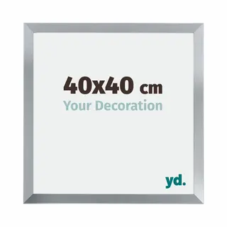 Your Decoration Fotokader 40x40 Cm - Zilver Glans - Mdf - Catania