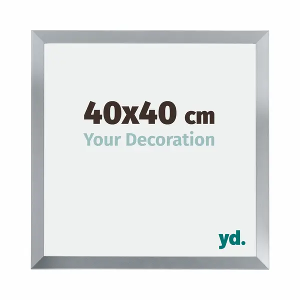 Your Decoration Fotokader 40x40 Cm - Zilver Glans - Mdf - Catania thumbnail