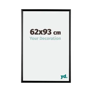 Your Decoration Fotokader 62x93 Cm - Zwart Hoogglans - Kunststof - Bordeaux