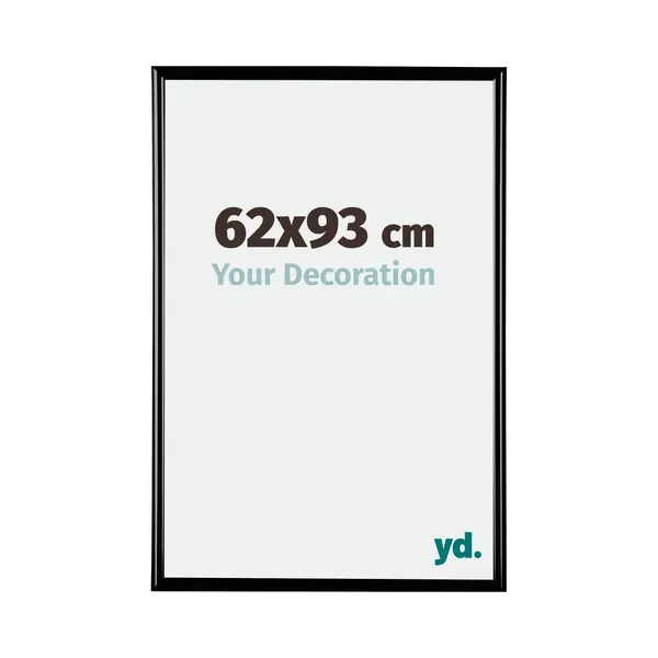 Your Decoration Fotokader 62x93 Cm - Zwart Hoogglans - Kunststof - Bordeaux thumbnail