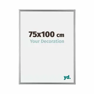 Your Decoration Fotokader 75x100 Cm - Zilver - Kunststof - Bordeaux