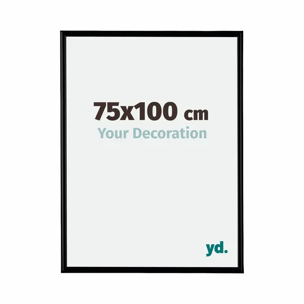 Your Decoration Fotokader 75x100 Cm - Zwart Mat - Kunststof - Bordeaux thumbnail