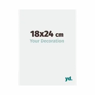 Your Decoration Fotokader 18x24 Cm - Wit Hoogglans - Kunststof - Evry