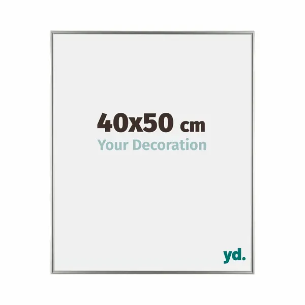 yd. Your Decoration - Picture Frame 40x50 Cm - Champagne - Decorative Wall Frame In Plastic With Antireflection - Frame 40x50 - Evry thumbnail