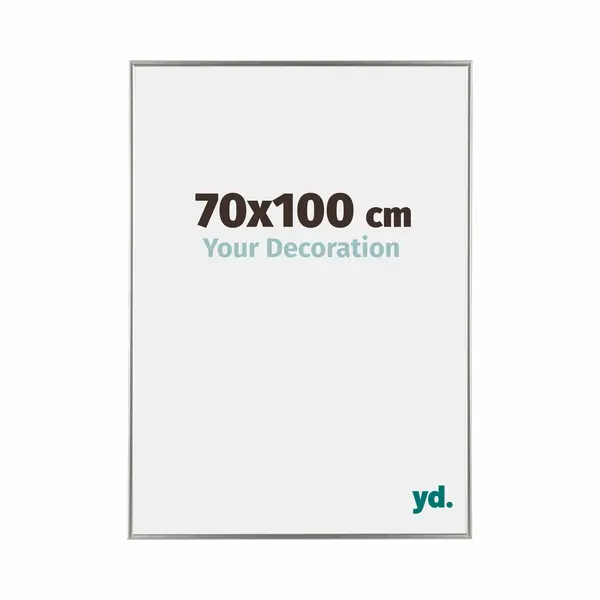 yd. Your Decoration - Picture Frame 70x100 Cm - Champagne - Decorative Wall Frame In Plastic With Antireflection - Frame 70x100 - Evry thumbnail