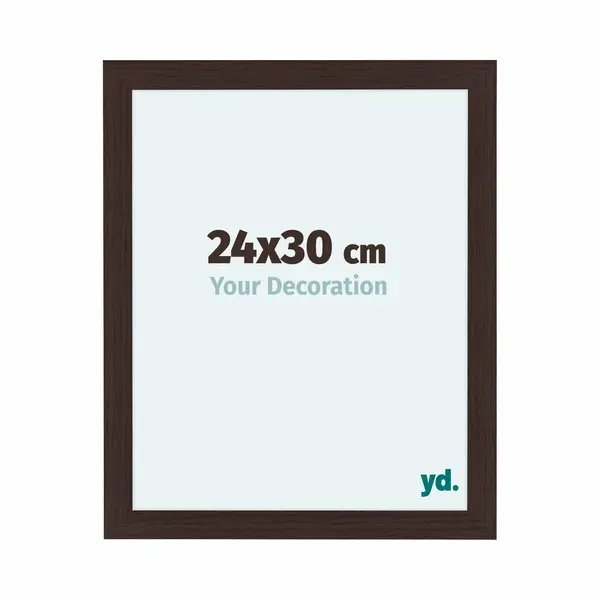 Your Decoration Fotokader 24x30 Cm - Eiken Donker - Mdf - Como thumbnail