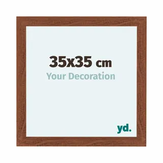 Your Decoration Fotokader 35x35 Cm - Walnoot - Mdf - Como