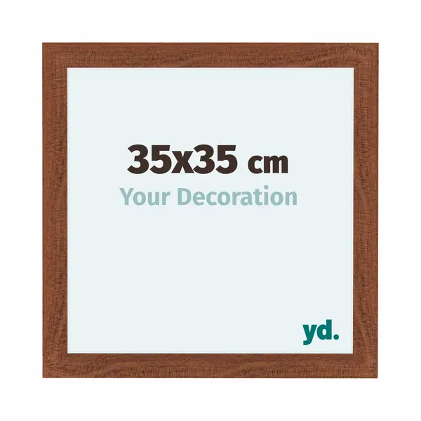 Your Decoration Fotokader 35x35 Cm - Walnoot - Mdf - Como thumbnail
