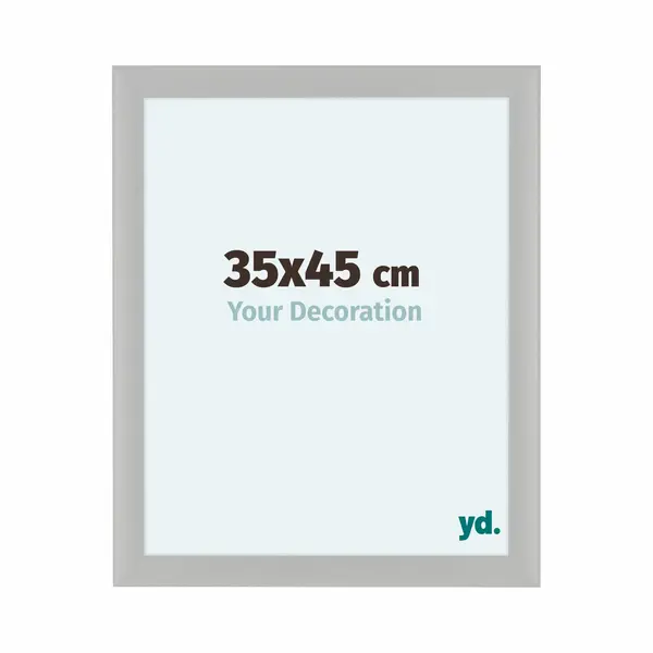 Your Decoration Fotokader 35x45 Cm - Wit - Houtnerf - Mdf - Como thumbnail