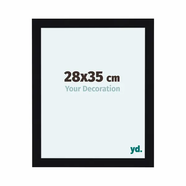 Your Decoration Fotokader 28x35 Cm - Zwart Hoogglans - Mdf - Como thumbnail