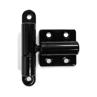 Eleganca Blokhut Scharnier - Metalen Tuinhuis Scharnieren - Scharnieren Voor Buiten -schanieren Set Van 3 - Zwart