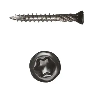 Conteq - Potdekselschroeven 4, 0 X 30 Mm (250 Stuks) Tx-15 Zwarte Lenskop Ral 9005 - Rvs 410 Edelstaal Gehard