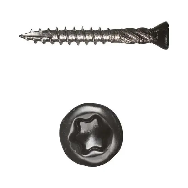 Conteq - Potdekselschroeven 4, 0 X 30 Mm (250 Stuks) Tx-15 Zwarte Lenskop Ral 9005 - Rvs 410 Edelstaal Gehard thumbnail
