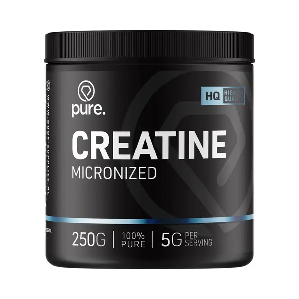 Pure. Creatine Monohydraat - Naturel - 500g - Micronized Poeder - Creatine - Sportvoeding thumbnail