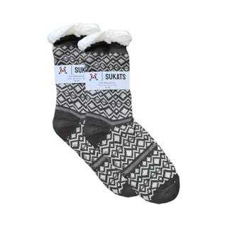 Sukats® Huissokken - Homesocks - Maat 41-46 - Antislip Sokken - Fluffy Sokken - Heren Huissokken - Slofsokken - Variant 17 - Meerdere Maten En