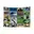 blauw, bruin, groen, wit, zwart