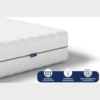 Akkon® Matras Koudschuim 90x180 - 15 Cm Dik | Budget Matras - Premium Tijk