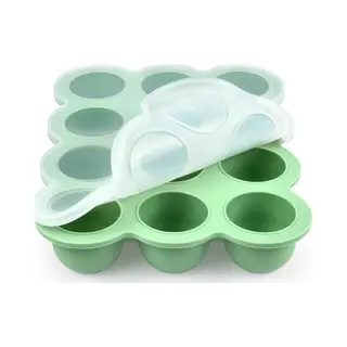 Bangosa - Bewaarbakjes Babyvoeding – Babyhapjes Bewaarbakjes - Moedermelk Bewaren - Baby Diepvriesbakjes - Babyvoedingsaccessoires - Ijsblokjesvorm