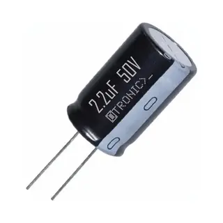 Otronic.nl Otronic® 10x Condensator 2.2uF 50v Elektrolytisch (Elco) Zwart