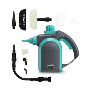 Achaté Handstoomreiniger – 12-in-1 Stoomreiniger & Handstomer – Vlekkenreiniger – Tapijtreiniger – Voor Badkamer, Keuken, Bank & Meubels –