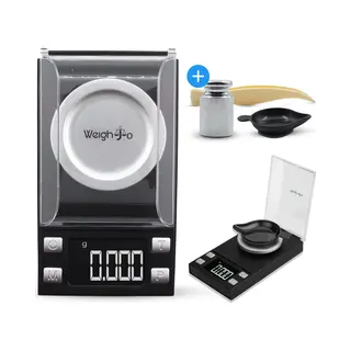WeighJo Precisie Weegschaal 0, 001 Gram Keukenweegschaal Digitaal Milligram - Mini Weegschaal - Micro - Digitale - Precisieweegschaal 0 001 - Pocket