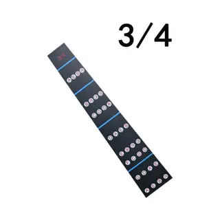 Music Panda Viool Sticker 3/4-Viool Toets Sticker-Fretboard Indicator