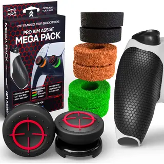 ProFPS Thumbsticks, Precision Rings & Grips – Voor PS5 – Mega Pack