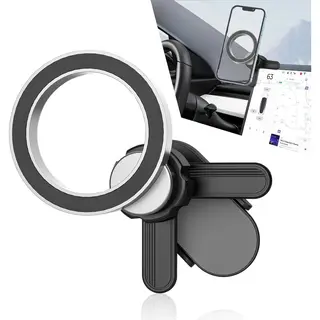 Opline Magnetische Telefoonhouder Geschikt Voor, Tesla Model 3/Y/X/S - Auto Accessoires - Magneet Houder Geschikt Voor, IPhone En Android Met MagSafe
