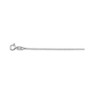 Yo&No - Ketting - Zilver - Gourmet - 1, 2mm - 36cm - Sieraden Vrouw - Juwelen - Gerhodineerd - Zilver 925