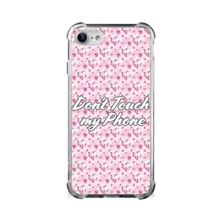 B2Ctelecom IPhone Se 2022/2020 | IPhone 8/7 Anti Shock Case Flowers Pink Dtmp