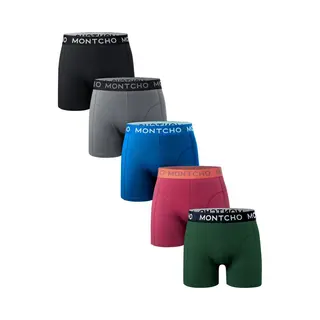 Heren Boxershorts - Onderbroeken Heren - Boxershorts - Ondergoed - Hue Fusion - 5 Voordeelpack - Maat, (S - Xxl) - Dazzle Series - Montcho