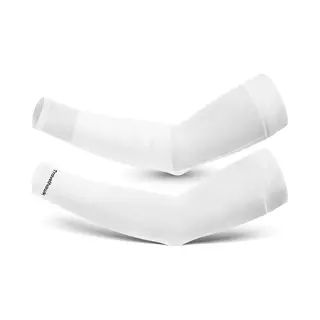 Travelhawk Arm Sleeve - Sleeve - Sleeves - Armstukken - Armstukken Wielrennen - Zonbescherming - 2 Stuks - Wit - Maat Xl