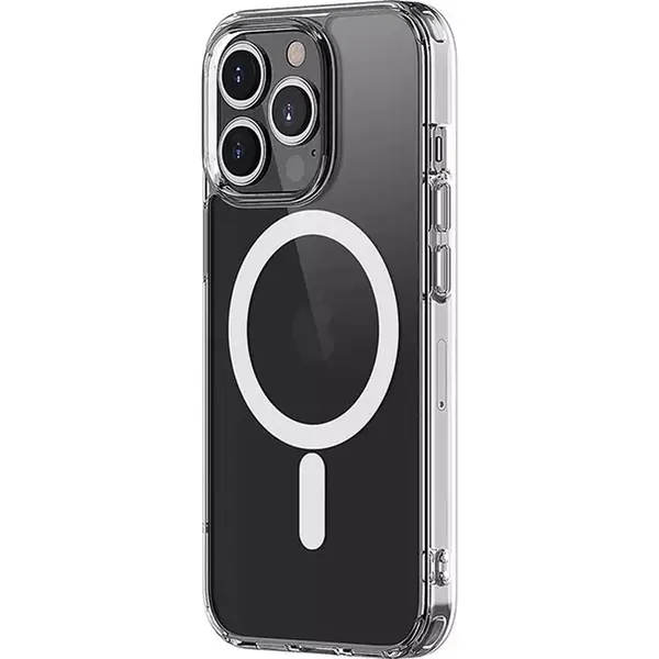 Lennexo Hoesje Geschikt Voor IPhone 14 Pro Met Magneet Ring - Siliconen Hoesje Voor Draadloos Opladen En Geschikt Voor Magsafe thumbnail