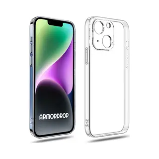 Armordrop Transparant Hoesje Geschikt Voor IPhone 14 Plus - Stevige Beschermhoesje