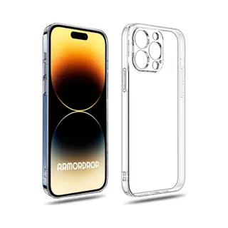 Armordrop Transparant Hoesje Geschikt Voor IPhone 14 Pro Max - Stevige Beschermhoesje